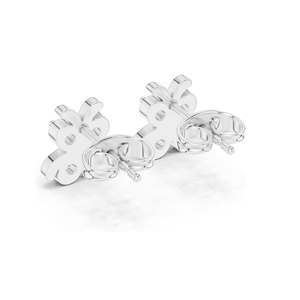 0.36 CT Butterfly Lab Diamond <b>Stud</b> Earrings VVS-VS EF Clarity 18KT, 14KT, 10KT Gold & 925 <b>Silver</b> Rose, Yellow, White Gold - Product Image 6