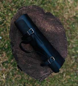 Ensemble de couteaux de chef 5 pièces en acier D2 fait main personnalisé, manche drapeau du Texas, étui en cuir fin, couteau à légumes écologique, manche en bois, OEM - Product Image 3