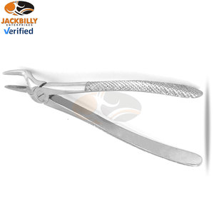 Fórceps de extracción Dental Manual de alta calidad #51S Patrón inglés Extracción de dientes certificada MOL de acero inoxidable Premium - Product Image 4