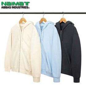 Sudaderas con Capucha Personalizadas al por Mayor, Elegantes, OEM, de Primera Calidad, Unisex, 100% Algodón, con Cierre, Lisas, Teñidas Digitalmente, Nuevas para Invierno - Product Image 5