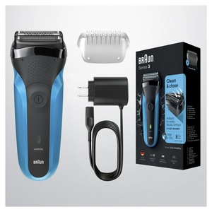 เครื่องโกนหนวดไฟฟ้า Braun Series 3 310S ชาร์จได้ดีไซน์แบบเปียกแห้งสำหรับใช้ในครัวเรือนผู้ชาย - Product Image 6