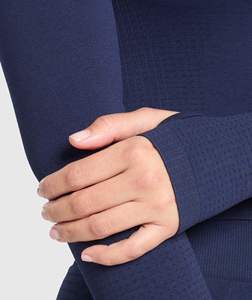 Conjunto de Yoga de 2 Piezas Active Balance para Días de Descanso HIIT, para Mujeres Activas, Pantalones Largos, Ribete Frontal de Lujo, Poliéster/Nailon Sin Costuras - Product Image 4