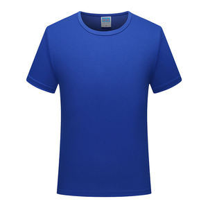 T-shirt d'été tricoté personnalisé avec logo pour hommes, 100 % coton/fibre de bambou, décontracté, streetwear, écologique et respirant, vente en gros - Product Image 5