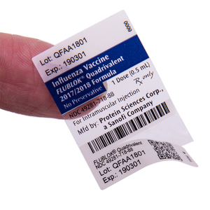 Etiqueta Adhesiva personalizada para código de barras, número de serie - Product Image 4