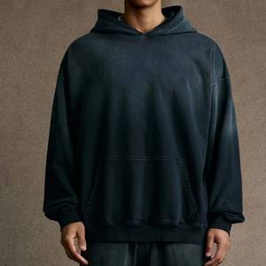 Sweat à capuche populaire de style de rue sur mesure pour hommes, vintage unisexe, Offre Spéciale sur les tailles hiver échauffement vêtements de sport pull à capuche - Product Image 6