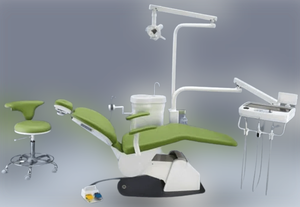 เก้าอี้ทำฟันแบบแมนนวลและทำจากสเตนเลสสตีลมั่นใจอุปกรณ์ทันตกรรมจัดส่งฟรี... - Product Image 2