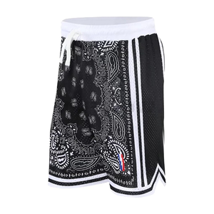 Mesh Shorts Men's basketball Summer Sublimation <b>Stretch</b> Dtg Printing 100% Polyester 5 Inch Inseam customized logo gym wear - Product Image 6