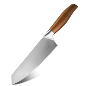 Venta al por mayor pedidos a granel personalizados OEM ODM servicio cuchillo de Chef de acero inoxidable cuchillo de cocina afilado Cuchillo de cocina mango de hoja fija cuchillo de cocina - Product Image 1