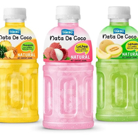 320ML Verse Kokosgelei Nata de Coco uit Vietnam, fruitsap smaak, met gratis samples, aangepast ontwerp, eigen label
