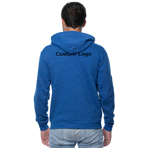 Sweat-shirt à capuche graphique streetwear pour homme, avec patch chenille personnalisé, sweat-shirt vierge, sweat-shirt zippé - Product Image 4