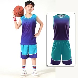 Children Summer Sleeveless Basketball T-shirts Shorts for <b>Boy</b> Clothing Quick dry Sport <b>Tank</b> <b>Tops</b> Kids Basketball Jersey - Product Image 3