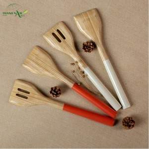 Elegant Bamboo Kitchen Spatula Set - Where Craft Meets Daily Ritual - Product Image 3
