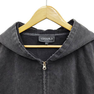 Sudadera con capucha lavada con ácido personalizada | Sudaderas con capucha de calle vintage | Fabricante de sudaderas de moda de gran tamaño al por mayor - Product Image 2