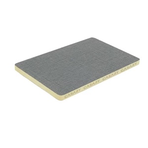 Panneau de revêtement de plafond mural en plastique PVC multicolore Style minimaliste moderne Étanche à l'humidité Charbon de bambou Penderies de meubles - Product Image 1