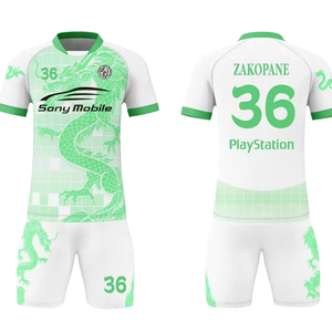 2023-2024 vente en gros vêtements de sport de football pour hommes à séchage rapide maillot d'équipe de football pour garçons uniforme d'entraînement à séchage rapide avec tissu tricoté - Product Image 3