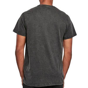 T-shirt personnalisé de haute qualité avec logo vintage épais T-shirts en coton pour hommes T-shirt vintage surdimensionné lourd à séchage rapide pour hommes - Product Image 6