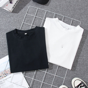 Camisetas unisex de diseño personalizado OEM para mujer, ropa de pareja de verano de manga corta, camiseta estampada para mujer, camiseta de media manga para mujer - Product Image 4