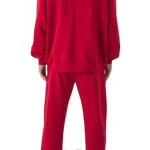 Conjunto Deportivo con Capucha de Alta Calidad para Hombre, en Poliéster/Algodón, Transpirable, Antibacterial, Estilo Vintage, Lavado Ácido, Estampado, para Otoño - Product Image 3