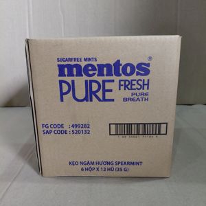 Caramelos Duros Mentoss Pure Fresh Spearmint, Caramelos Masticables Azules/Verdes, 35g - Product Image 5