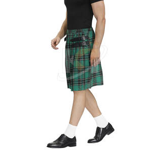 Nouveau Style sur mesure hommes tartan kilts couleur unie hommes Tartan Kilts à vendre fabriqué au Pakistan hommes Tartan Kilts - Product Image 2