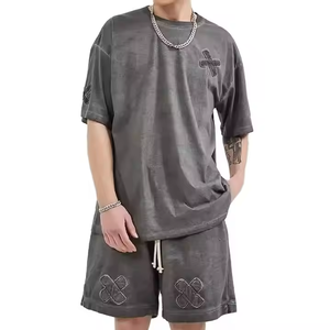 เสื้อยืดสไตล์ล่าสุดสำหรับฤดูร้อน ทรงหลวม ผู้ชาย ผ้าโพลีเอสเตอร์/คอตตอน ระบายอากาศ แห้งเร็ว มีทุกสีทุกขนาด แขนสั้น Behram - Product Image 6
