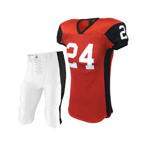 Uniformes de football américain personnalisés neufs, maillot et short personnalisés, uniforme de football 2024, sublimation, vêtements de football américain - Product Image 1
