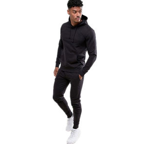 Fabricant de pantalons de survêtement personnalisés Sports Plus Size avec cordon de serrage, taille élastique, jogging pour hommes avec fermeture éclair, survêtement - Product Image 2