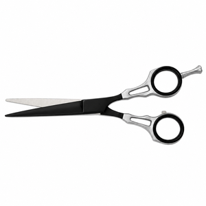 Professional 7.0 Inch <b>Black</b> <b>Titanium</b> Stainless Steel Scissors And Premium Salon Shears - Product Image 1