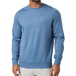 เสื้อสเวตเตอร์ไม่มีแขนของผู้ชายเสื้อสเวตเตอร์ผ้าฝ้ายพิมพ์ลายโลโก้ตามสั่งมีหลายสี - Product Image 3