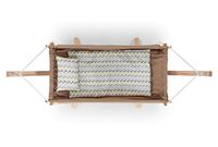 Chaise à bascule en bois et tissu, hamac pour bébé, chaise à bascule intérieure, logo OEM, hamac de salon, fabrication d'usine, Hamaca