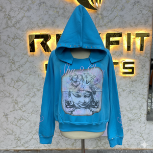 ออกแบบสไตล์ของคุณเอง เสื้อฮู้ดปักลายฤดูหนาว พิมพ์ลายตามสั่ง ผ้าฝ้ายฟลีซ 100% สตรีทแวร์ ยูนิเซ็กส์ - Product Image 6