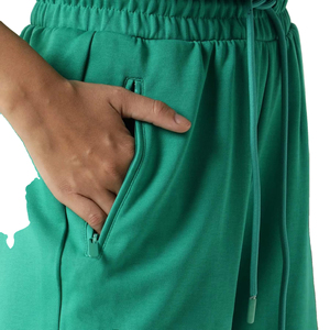 Pantalons de survêtement décontractés pour femmes, neufs, pour l'hiver, cordon de serrage, devant plat, 100% coton, respirant, séchage rapide, écologique - Product Image 2