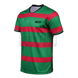 Uniforme de malla duradera con nombre de equipo personalizado para hombre, camiseta de rugby ligera profesional para entrenamiento y juegos al aire libre - Product Image 2