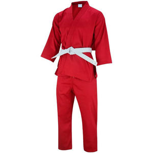 Uniforme de Karate Personalizado al por Mayor, Reforzado, 100% Algodón, Personalizado en la Parte Delantera, de Alta Calidad, Profesional, Unisex, para Entrenamiento y Competencia en el Dojo - Product Image 3