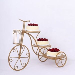Stainless Steel Cake <b>Stand</b> Luxury <b>Crystal</b> Wedding Display Tools Customizable Design High Quality - Product Image 6