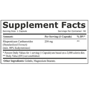 Ecdisterona de fórmula personalizada, 250 mg, 90 cápsulas para construir <span class=keywords><strong>masa</strong></span> muscular Adelgazante y grasa <span class=keywords><strong>corporal</strong></span> suelta - Product Image 4