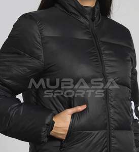 <b>Women</b> Zip-Front Puffer Jacket Breathable Plus Size <b>Women's</b> Jackets High Quality Custom Printed Made in Pakistan Wholesale Prices - Product Image 1