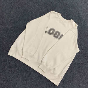 Sudadera de algodón para hombre, Jersey informal de manga larga de lana supersuave Unisex con logotipo impreso personalizado - Product Image 6