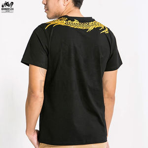 Camisetas bordadas de verano, recién llegadas, estilo casual, de secado rápido, transpirables, tallas grandes, para hombre. - Product Image 4