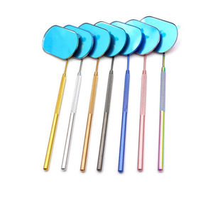 Wholesale Best Quality Eyelash <b>Mirror</b> Stainless Steel Beauty Instrument Oval Shape Lash <b>Mirror</b> - Product Image 4