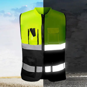 Gilet de sécurité réfléchissant haute visibilité pour les sports d'hiver pour la circulation nocturne et la course en plein air gilet de sécurité réfléchissant - Product Image 2