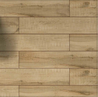 Carreaux de porcelaine effet bois à lattes 200x1200mm, modernes, antidérapants, type barrique naturelle NOVAC CERAMIC pour cour