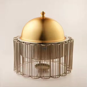 Luxury Rectangular Stainless Steel Chafing Dish <b>Buffet</b> Set Professional Catering Food <b>Warmer</b> for Hotels Restaurants - Product Image 3