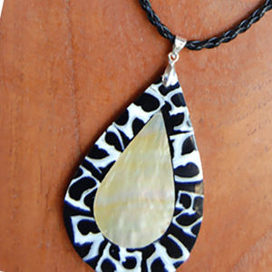 Joyería de Conchas Marinas, Collar de Mosaico de Conchas Religiosas de Estilo Bohemio, Cuentas con Forma de Fruta para Regalos - Product Image 1