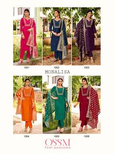 Exclusivo Fondo Kurti de seda romana con catálogo completo Dupatta disponible a precio mayorista para ropa informal y de fiesta - Product Image 6