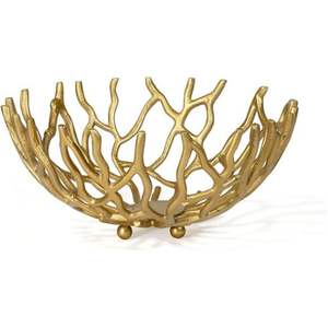 Tazón para servir de aluminio fundido de diseño con forma minimalista y estructura fuerte, adecuado para exhibir frutas o aperitivos - Product Image 5