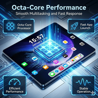 Tablet Educativa de 10.1 Pulgadas, Android 14, Octa Core, Doble SIM, Llamadas 3G, 6GB RAM, 64GB ROM, para Oficina, Estudio y Entretenimiento
