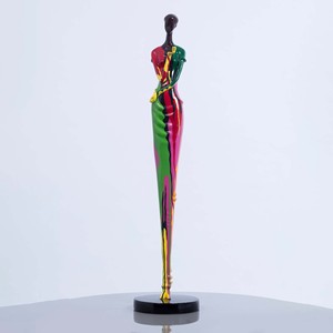 Sculpture for home accents <b>top</b> quality lacquered sculptures lacquer statues direct from manufacturer - Product Image 5