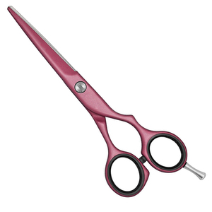 Ciseaux de coiffure de beauté meilleurs ciseaux de coupe de cheveux de barbier de couleur marron foncé avec l'acier en métal de lame tranchante - Product Image 1