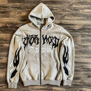 เสื้อฮู้ดดี้ผู้ชายลายฮิต เสื้อสวมหัวแขนยาว เสื้อสเวตเตอร์ถัก ดีไซน์ลำลอง แฟชั่นทันสมัย - Product Image 3